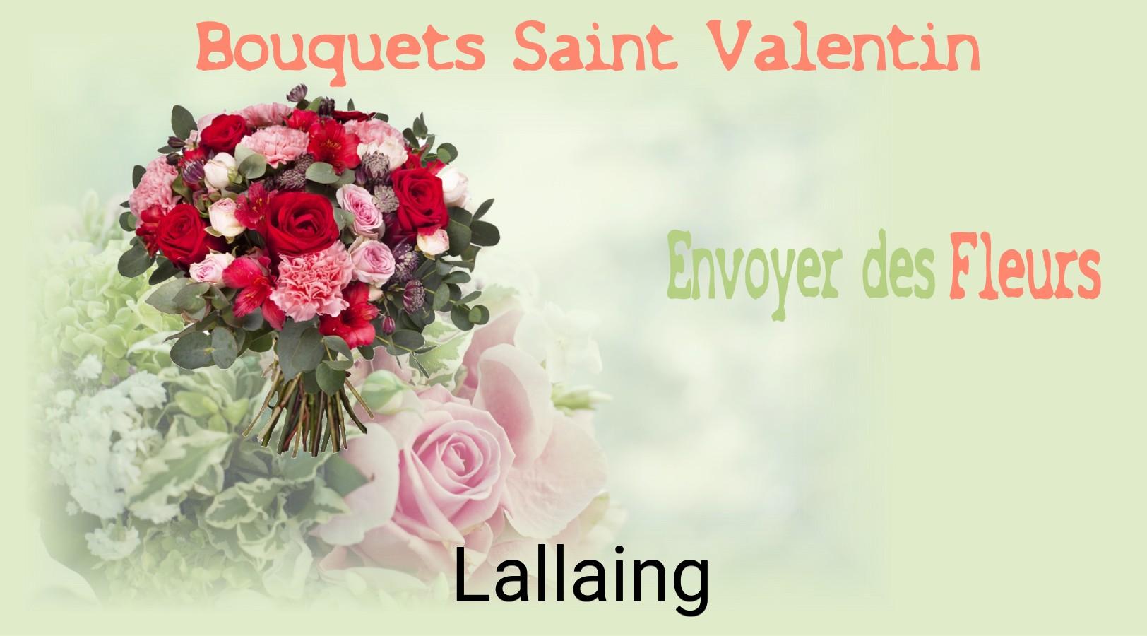 Roses de Saint-Valentin livrées à Lallaing